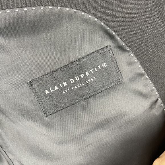 Alain Dupetit Suittech Blazer Sport Coat Jacket Men 44S Black 2 Button NEW - Picture 5 of 12